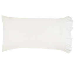 Wamsutta® Vintage Blyhe Jacquard Ogee Waffle Textured Standard Pillow Sham in White