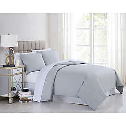 Charisma® 400-Thread-Count 3-Piece King Duvet Cover Set in Grey