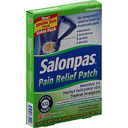 Salonpas® 9-Count Double Size Pain Relief Patches in Minty Scent