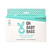 Oh Baby Bags Diaper Disposal Bag/dispenser in Seafoam