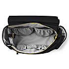 Alternate image 1 for SKIP*HOP&reg; Greenwich Convertible Diaper Backpack in Black/Gold