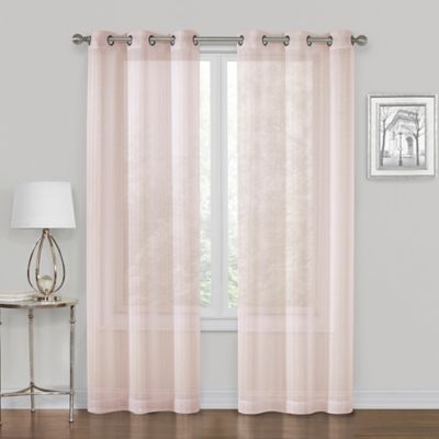 Odor Neutralizing Sheer Curtain Panel, Can You Use Sheers With Grommet Curtains