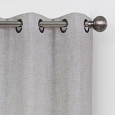 SALT&trade; Robinson 84-Inch Grommet Blackout Window Curtain Panels in Beige (Set of 2). View a larger version of this product image.