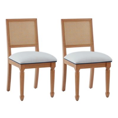 Jasmine Cane Dining Chairs (Set of 2 
