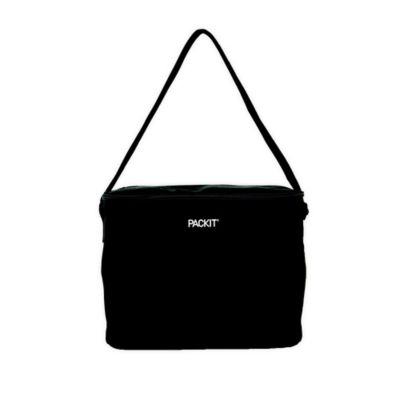 packit freezable lunch bag black