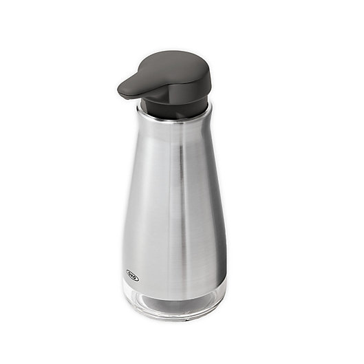 Alternate image 1 for OXO® Good Grips Stainless Steel Soap Dispenser