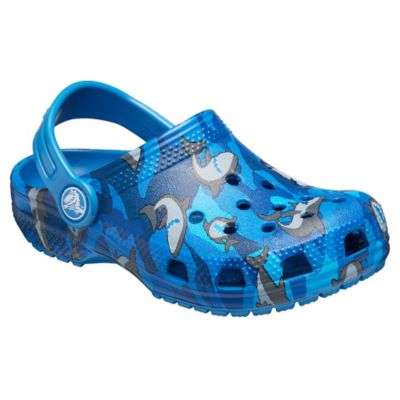 crocs kids blue