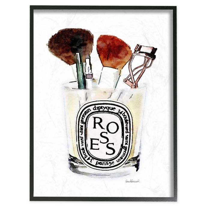 Fashioner Makeup Glass Framed Wall Art Bed Bath Beyond