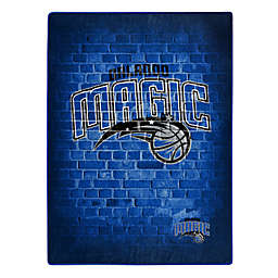 NBA Orlando Magic Street Raschel Throw Blanket