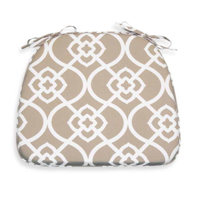 Mabon Chair Pad in Tan | Bed Bath & Beyond