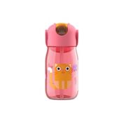 Zoku&reg; Flip Straw 14 oz. Water Bottle in Pink