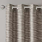 Alternate image 2 for Madison Park Cameron 84-Inch Yarn Dyed Texture Grommet Top Panel GR (Single)