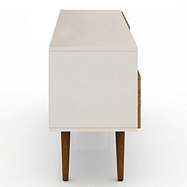 Sophia 53.94-Inch TV Stand in Off-White/Natural. View a larger version of this product image.