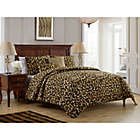 Alternate image 1 for VCNY Home Cheetah 5-PIece Reversible Quilt Set