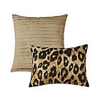 Alternate image 4 for VCNY Home Cheetah 5-PIece Reversible Quilt Set