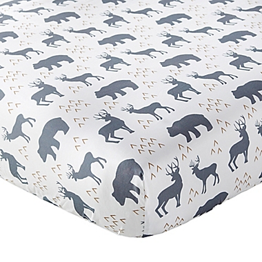 Levtex Baby&reg; Logan Woodland Fitted Crib Sheet. View a larger version of this product image.