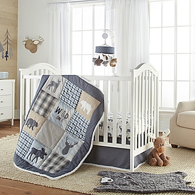 Levtex Baby&reg; Logan Woodland Fitted Crib Sheet. View a larger version of this product image.