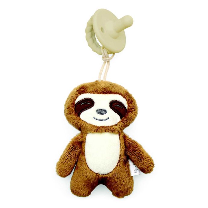 itzy ritzy pacifier with stuffed animal