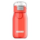 Alternate image 0 for Zoku&reg; Flip Gulp 16 oz. Water Bottle in Red