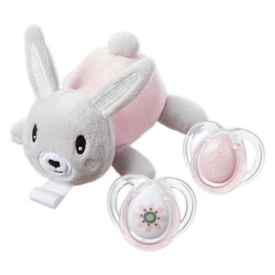 pink stuffed bunny