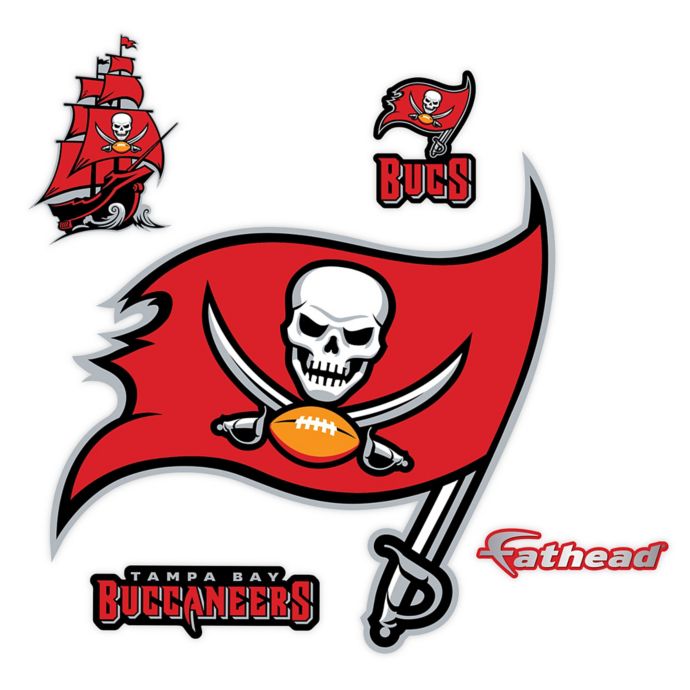 Fathead® NFL Tampa Bay Buccaneers Logo Large Wall Decal ...