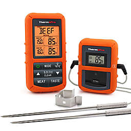 ThermoPro&reg; TP20 Wireless Remote Digital Cooking Food Thermometer in Orange