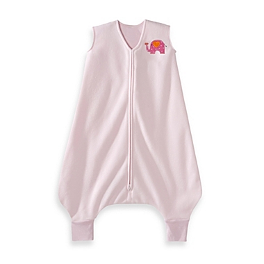 HALO&reg; SleepSack&reg; Micro-Fleece Big Kids Wearable Blanket in Pink Elephant. View a larger version of this product image.