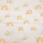 Alternate image 2 for Loulou Lollipop Llama Rainbow Swaddle Blanket