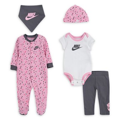 nike baby set pink