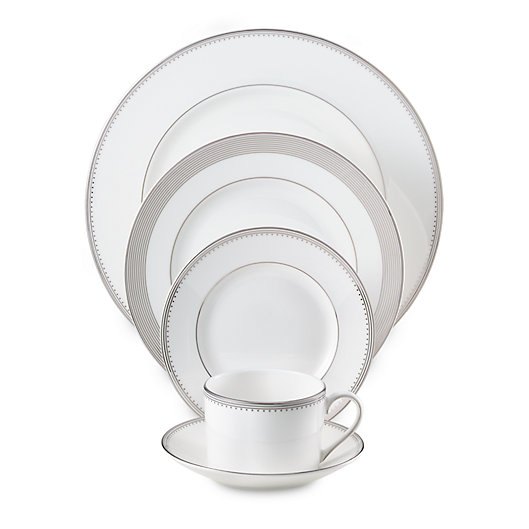 Alternate image 1 for Vera Wang Wedgwood® Grosgrain 5-Piece Place Setting