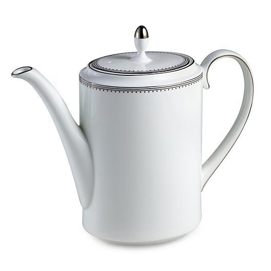 Alternate image 1 for Vera Wang Wedgwood® Grosgrain Coffeepot