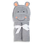 Alternate image 0 for Just Bath by Just Born&trade; Love to Bathe Hippo Hooded Towel in Grey