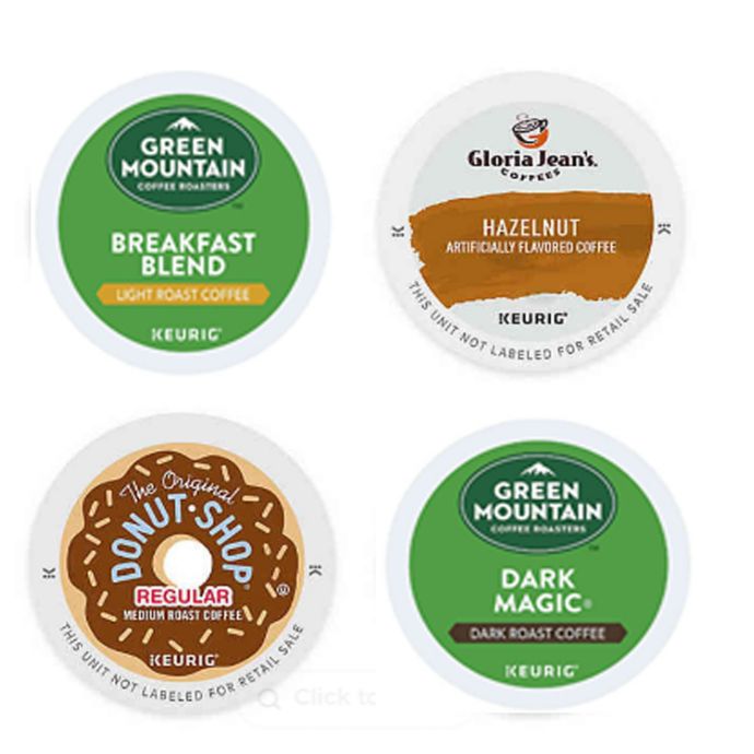 bed bath and beyond k cups sale