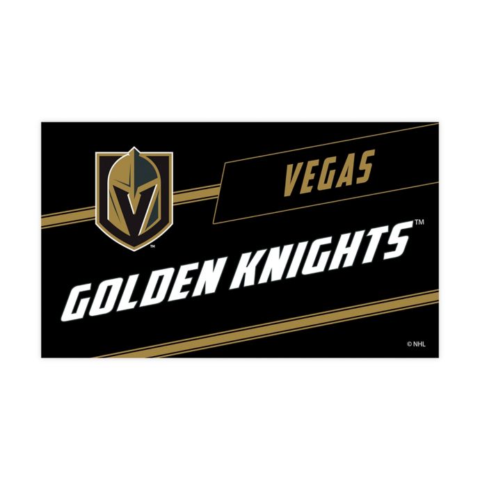 Nhl Las Vegas Golden Knights 16 X 28 Coir Punch Door Mat Bed Bath Beyond