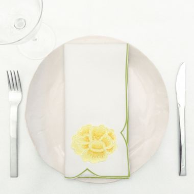 Josephine Cutwork Napkins (Set of 4). View a larger version of this product image.