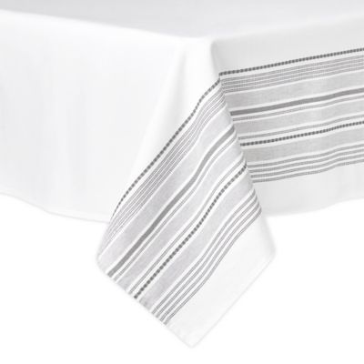 Artisanal Kitchen Supply&reg; Ashbury Tablecloth in White
