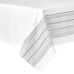 Artisanal Kitchen Supply® Ashbury 70-Inch Round Tablecloth in White