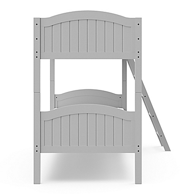 Thomasville Kids&reg; Lenox Rubberwood Convertible Twin Bunk Bed in Grey. View a larger version of this product image.
