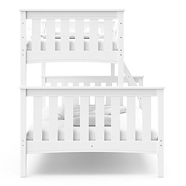Thomasville Kids&reg; Winslow Twin Over Full Convertible  Bunk Bed in White. View a larger version of this product image.