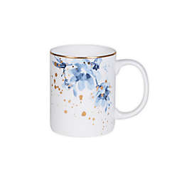 Olivia & Oliver™ Harper Floral Gold Mug in Blue