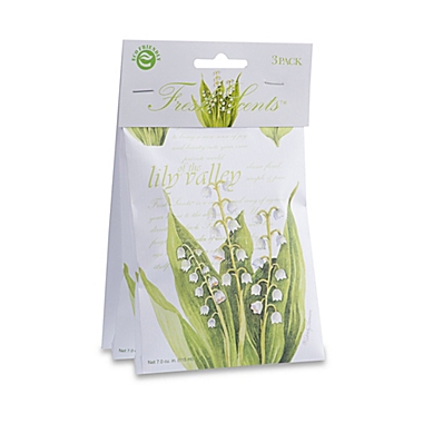 Fresh Scents&trade; Lily of the Valley Scent Packets (Set of 3). View a larger version of this product image.