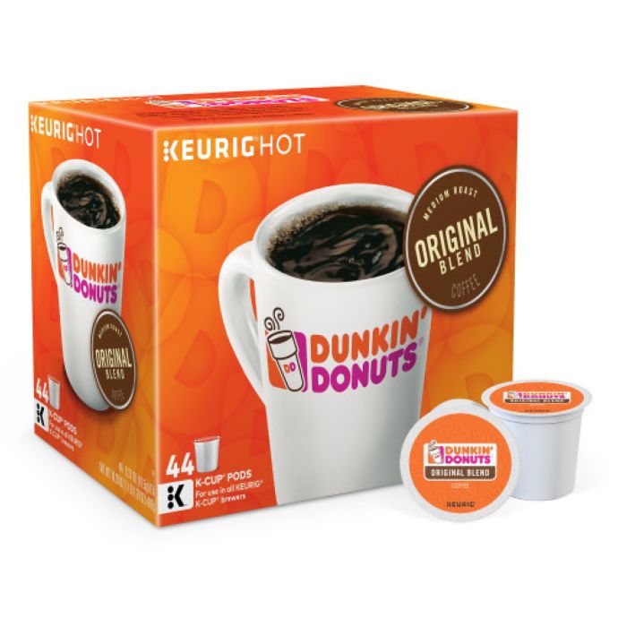 Dunkin Donuts Original Blend Coffee Keurig K Cup Pods 44 Count Bed Bath Beyond