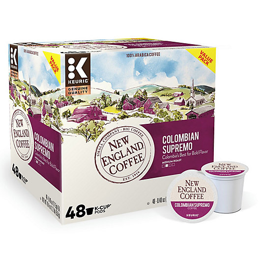Alternate image 1 for New England Coffee® Colombian Supremo Keurig® K-Cup® Pods 48-Count