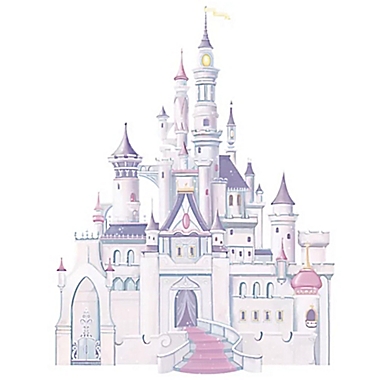 Disney Baby&reg; Princess Castle Giant Wall Decal. View a larger version of this product image.
