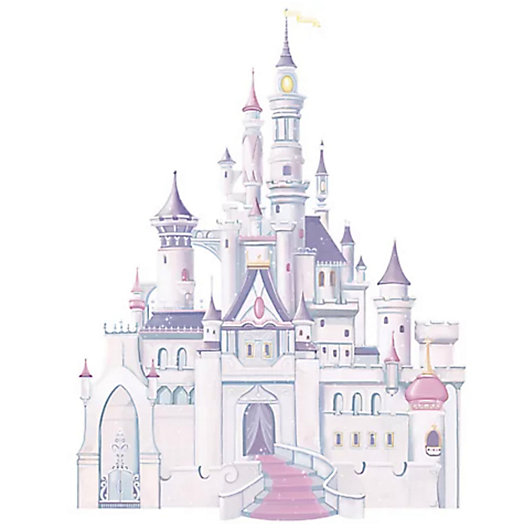 Alternate image 1 for Disney Baby® Princess Castle Giant Wall Decal