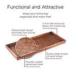 Alternate image 6 for Good Directions Circles Boot Tray in Venetian Bronze