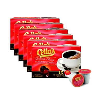 Cella&#39;s&reg; Cherry Flavored Coffee Pods for Single Serve Coffee Makers 72-Count
