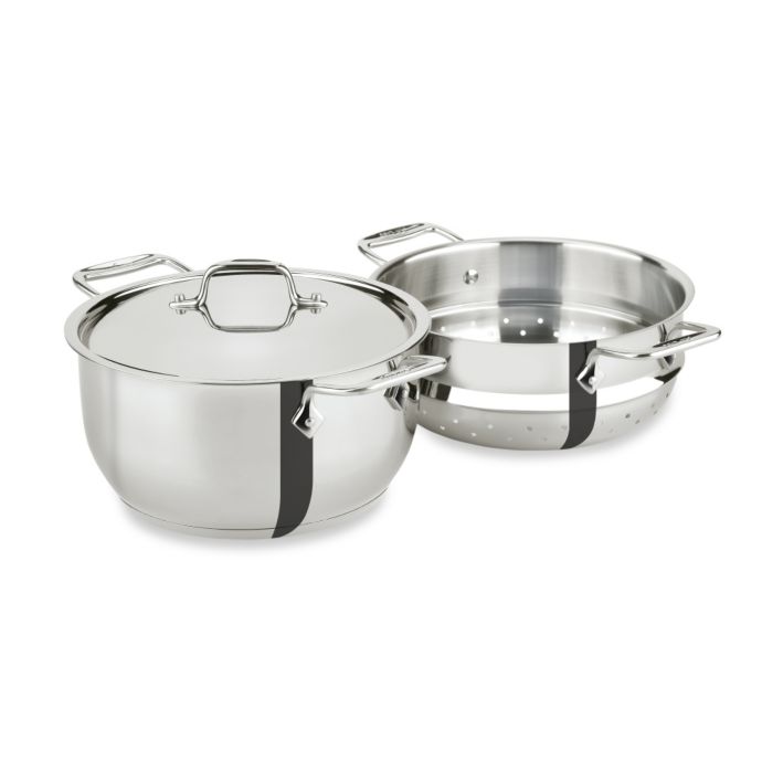All-Clad 5 qt. Stainless Steel Steamer | Bed Bath and Beyond Canada