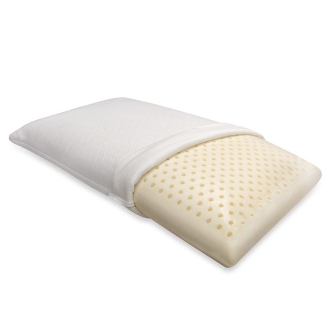 Therapedic Luxury Latex Pillow With Extra Firm Support In White
