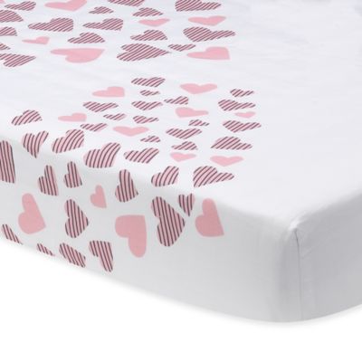 heart crib sheet